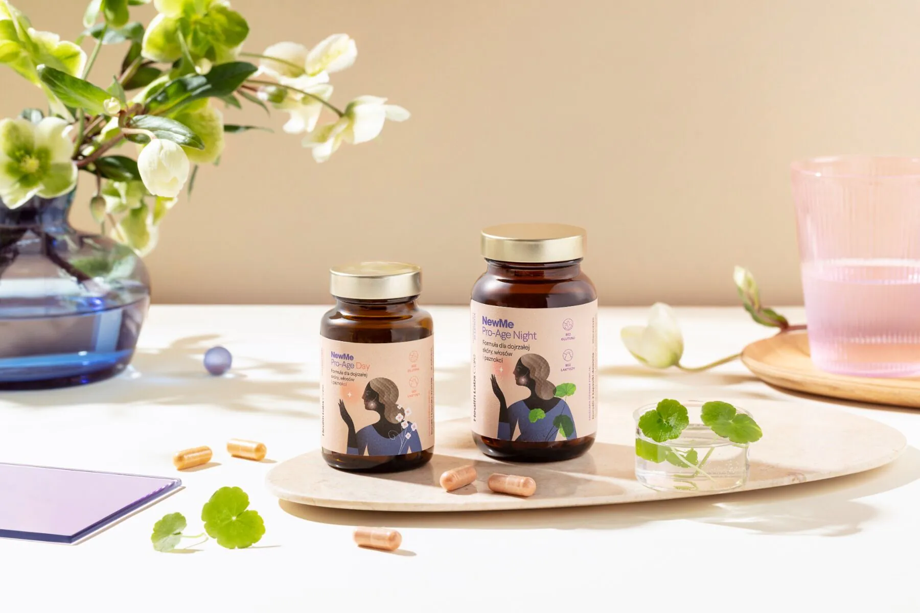 Health Labs Care NewMe Pro-Age dodatak prehrani za kosu, kožu i nokte