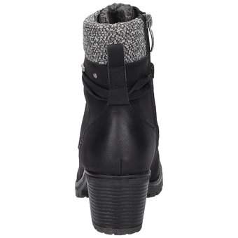 Relife Schnürstiefelette in schwarz