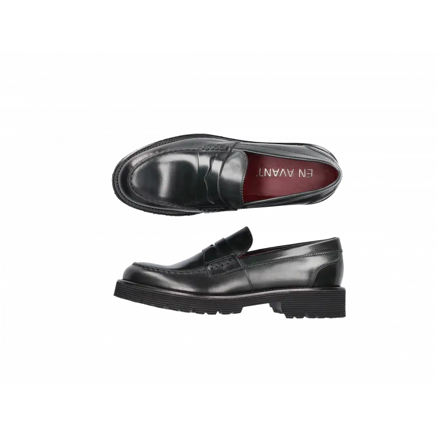 EN AVANT - Loafer 529-01 Kalbsleder - schwarz