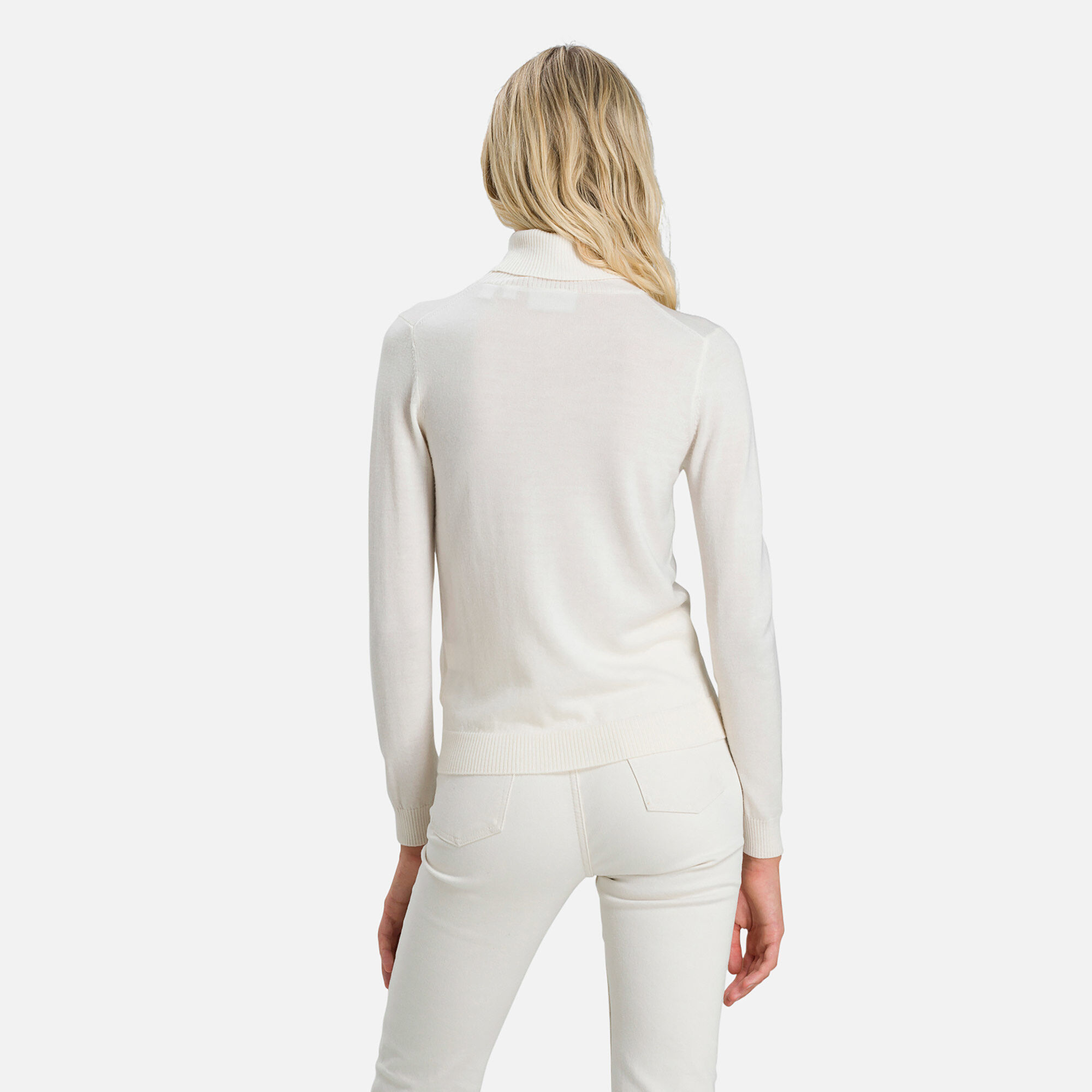 Pull à col roulé Classique Femme