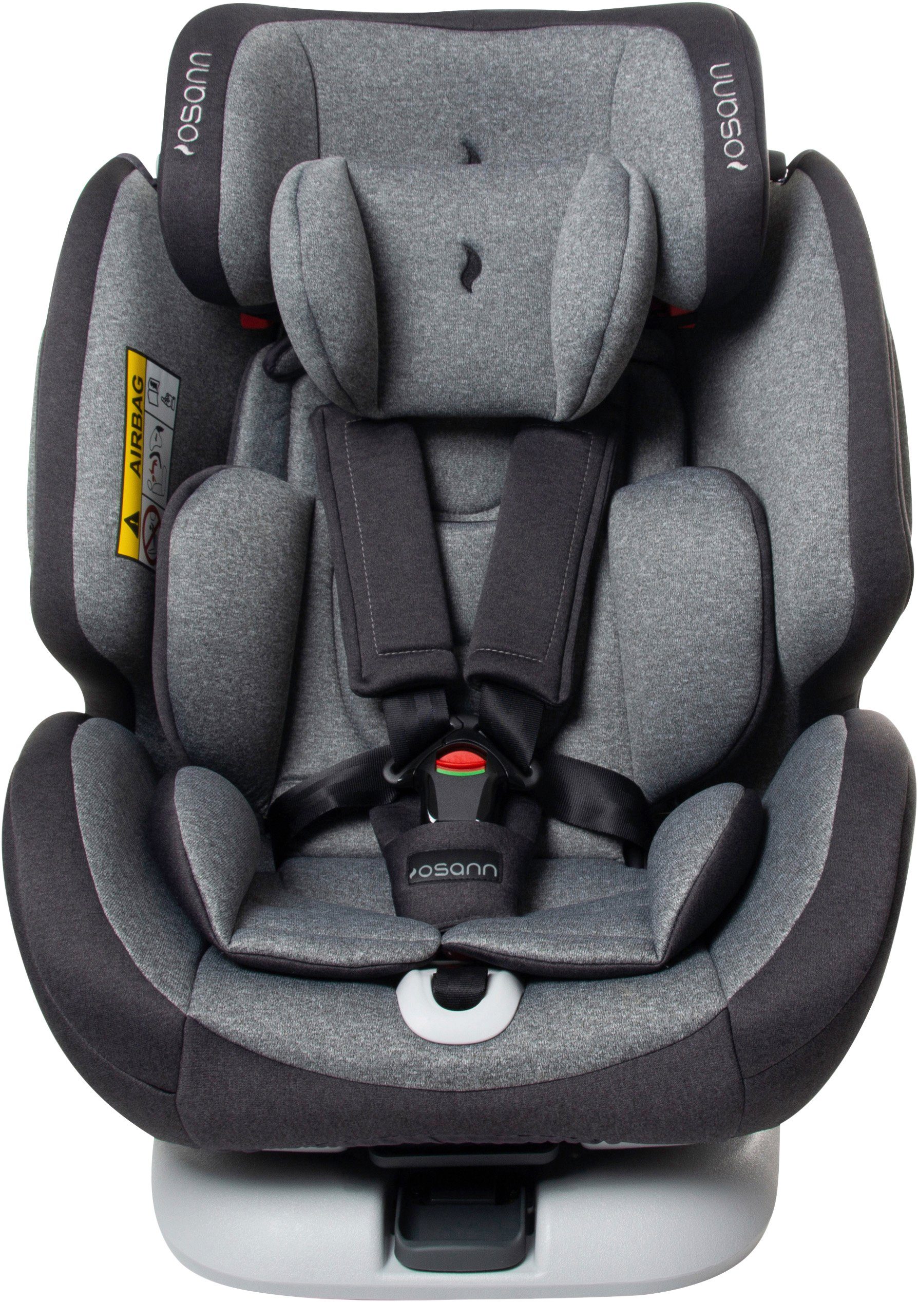 Osann Autokindersitz ONE360° Universe Grey, bis: 36 kg, (1-tlg), ab 3 bis ca. 12 Jahren