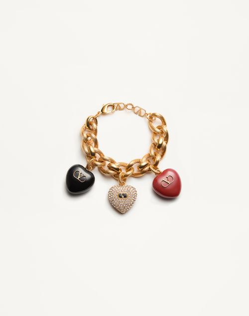 Coeur Royal armbånd i metal, emalje og Swarovski® krystaller
