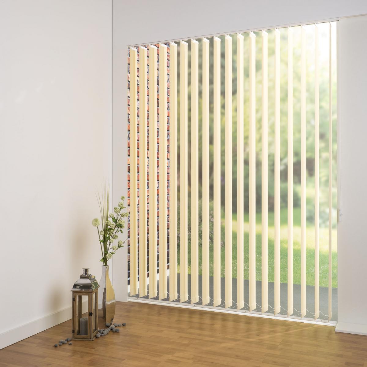 Bella Casa Schiebevorhang 100 x 180 cm cream 89 mm