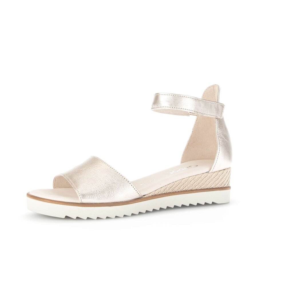 Gabor comfort Keilsandalette gold
