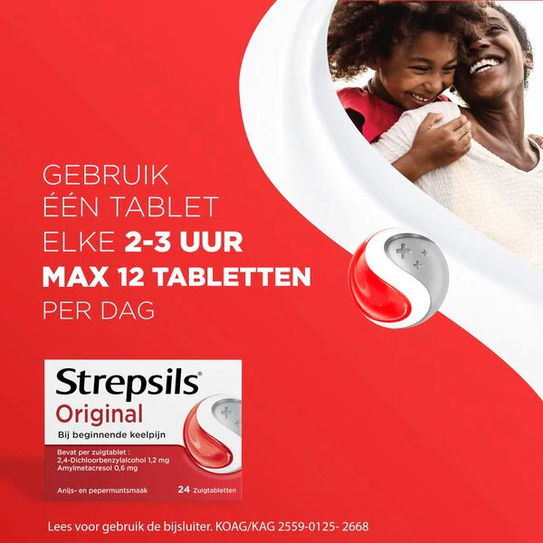 Strepsils Original -imeskelytabletit - 24 kpl