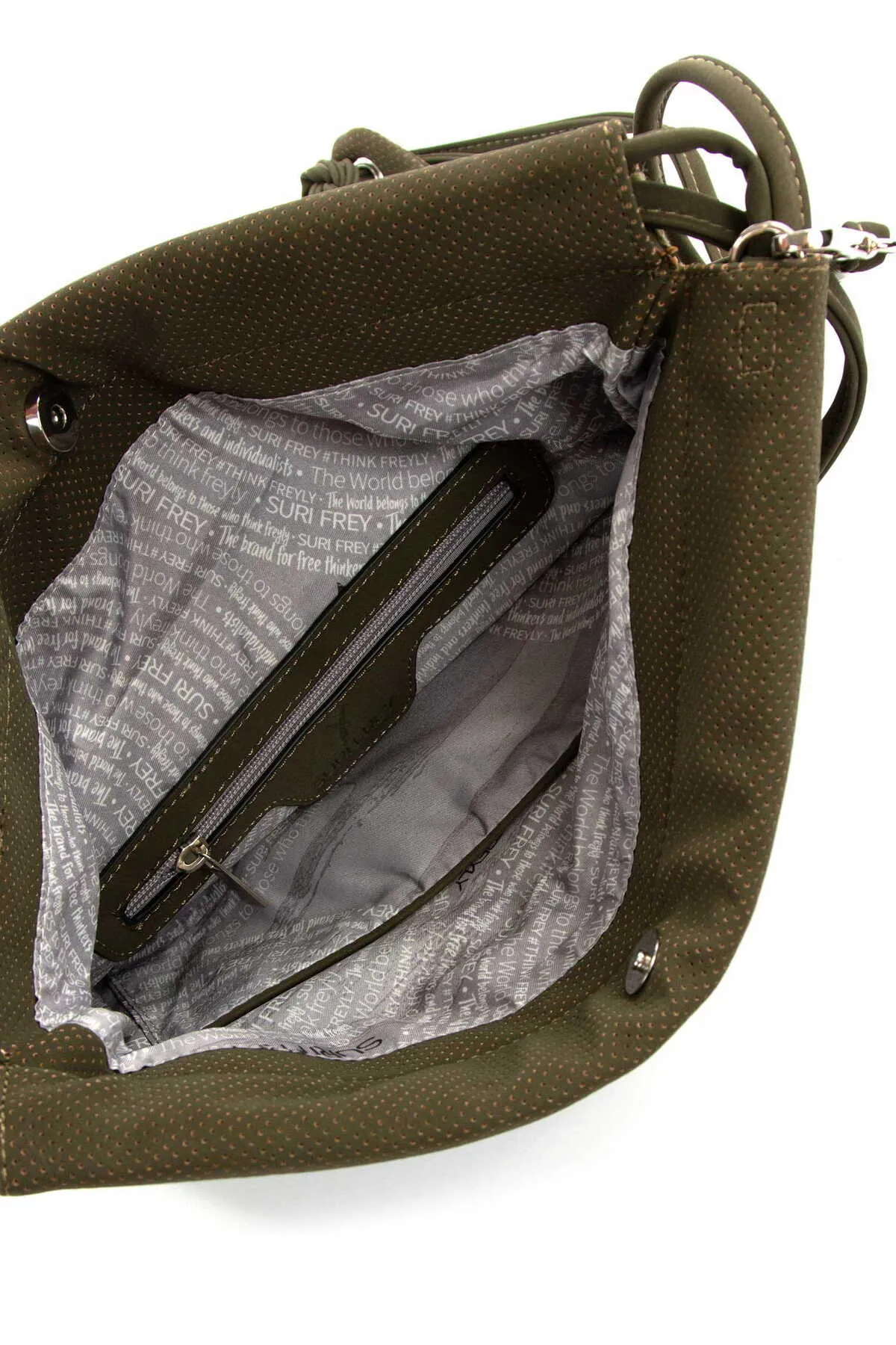 SURI FREY  Rucksack - Braun - Unifarben