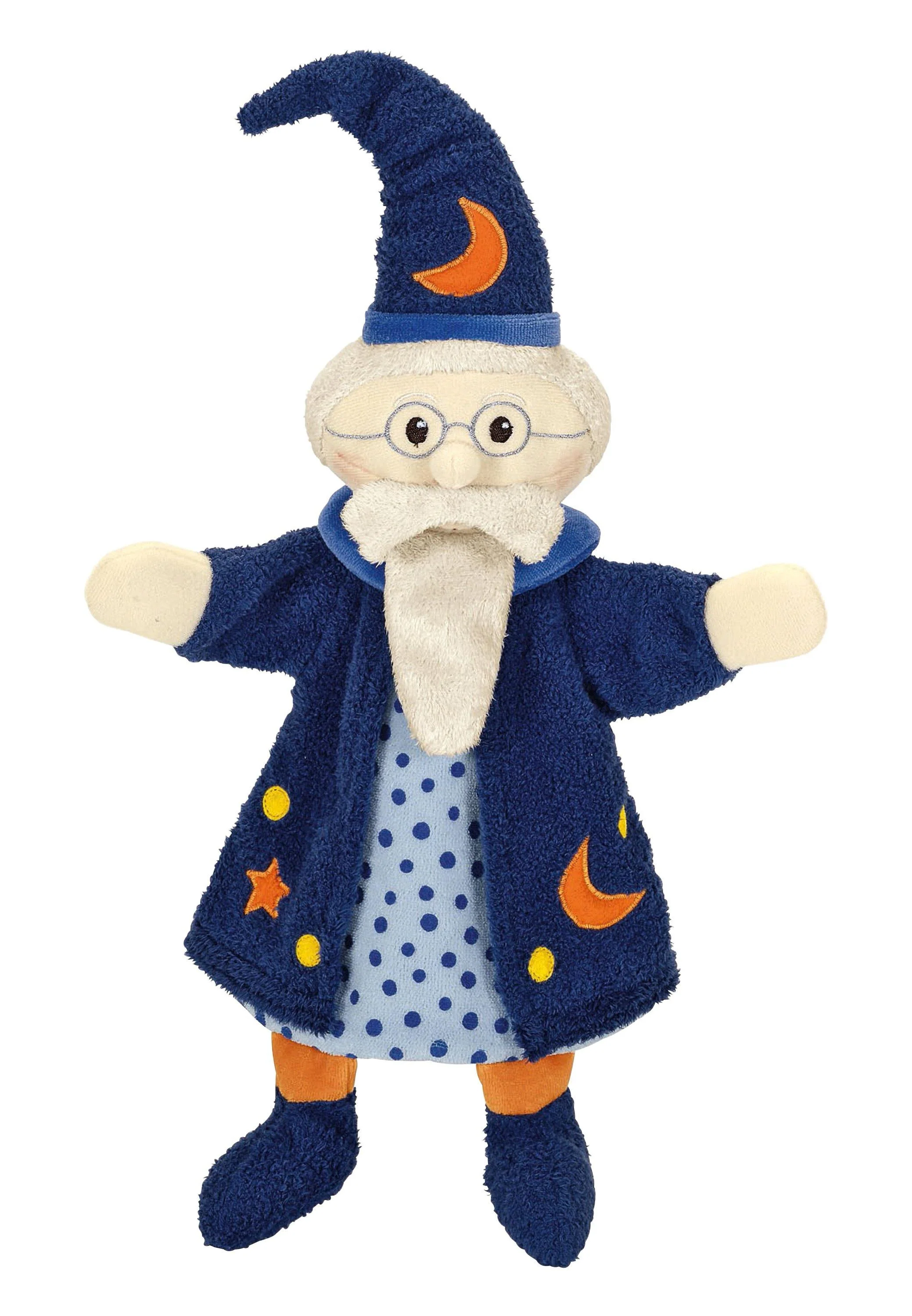 Handpuppe Zauberer, 37 cm fürs Kasperletheater