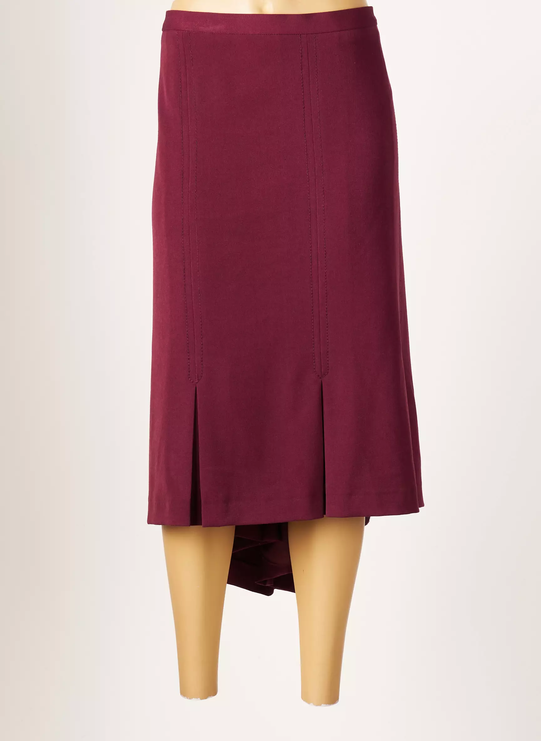 Francoise F Jupes Mi Longues Femme couleur rouge