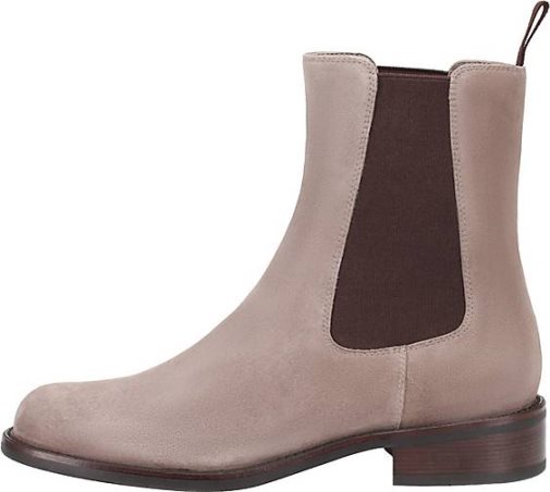 ekonika Stiefeletten mit modischen Kontrasteinsätzen