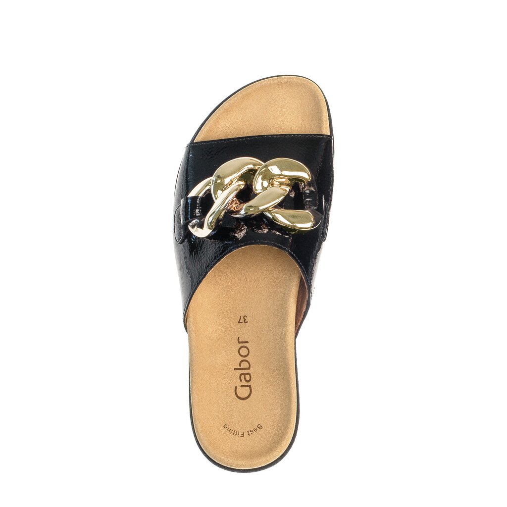 Gabor fashion Pantolette schwarz