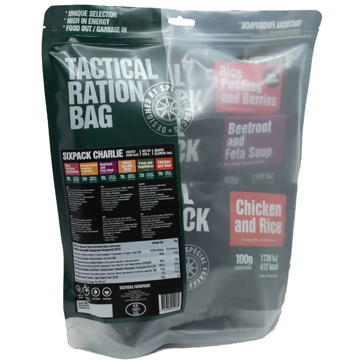 Tactical Foodpack Sixpack Charlie