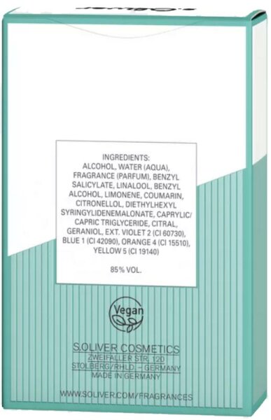s.Oliver Here and Now Men Eau de Toilette