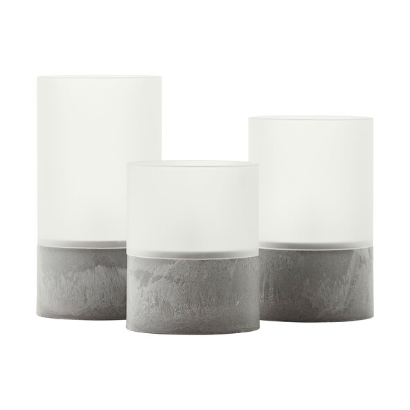 LED-Kerzen-Tischleuchte Bougie, 3er-Set