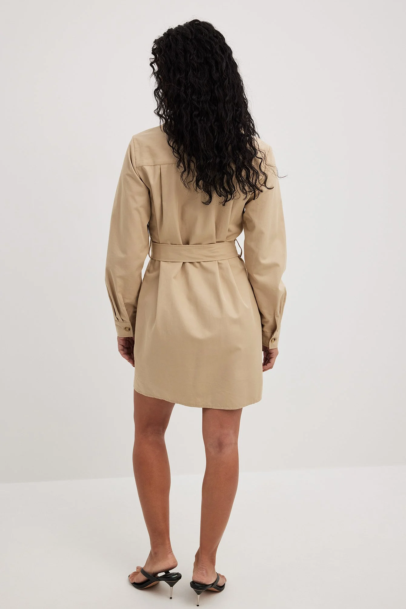 Minikleid mit Taschendetails