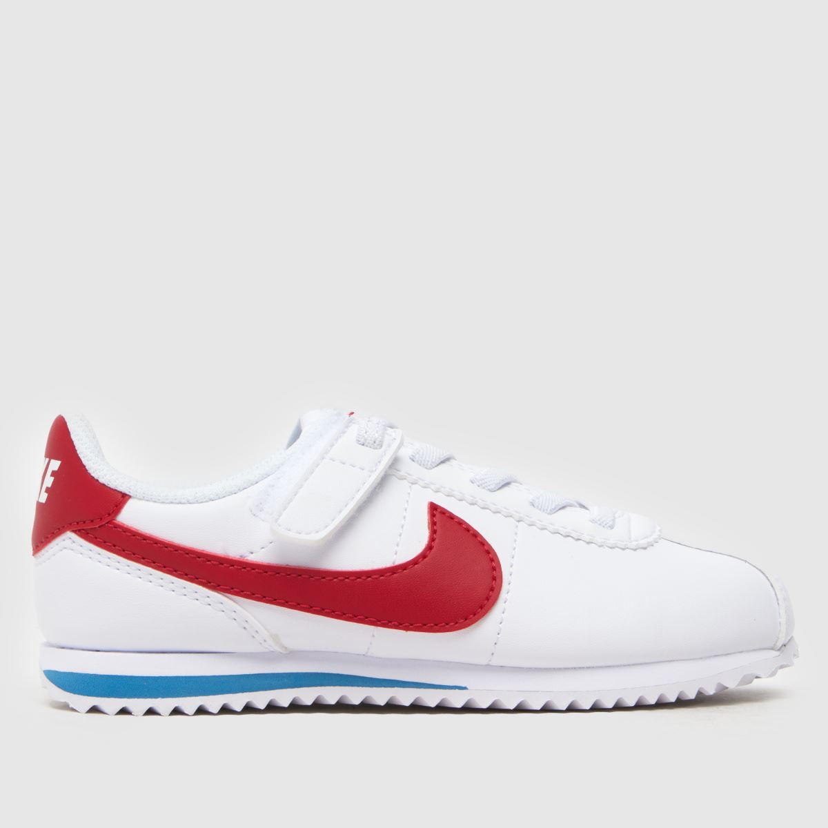Nike fehér és piros Cortez Junior cipők