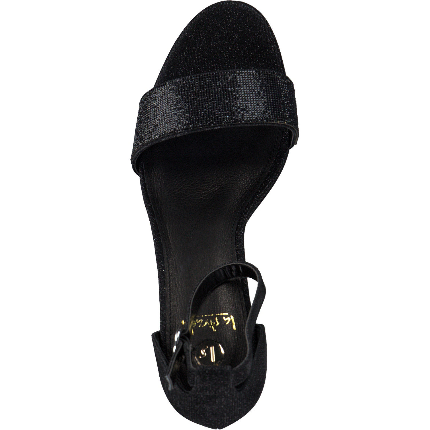 La Strada 1904220, Pumps, Damen, black- grossgrain glitter + st