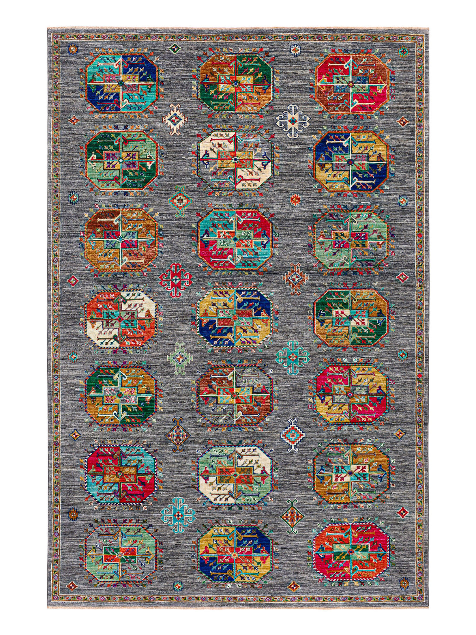 Buchara Ghazni ca. 203 x 308 cm, Unikat / Einzelstück