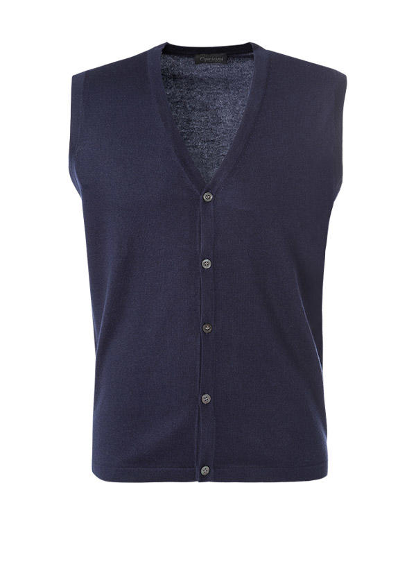 Cipriani, Strickweste, Seide-Kaschmir, navy