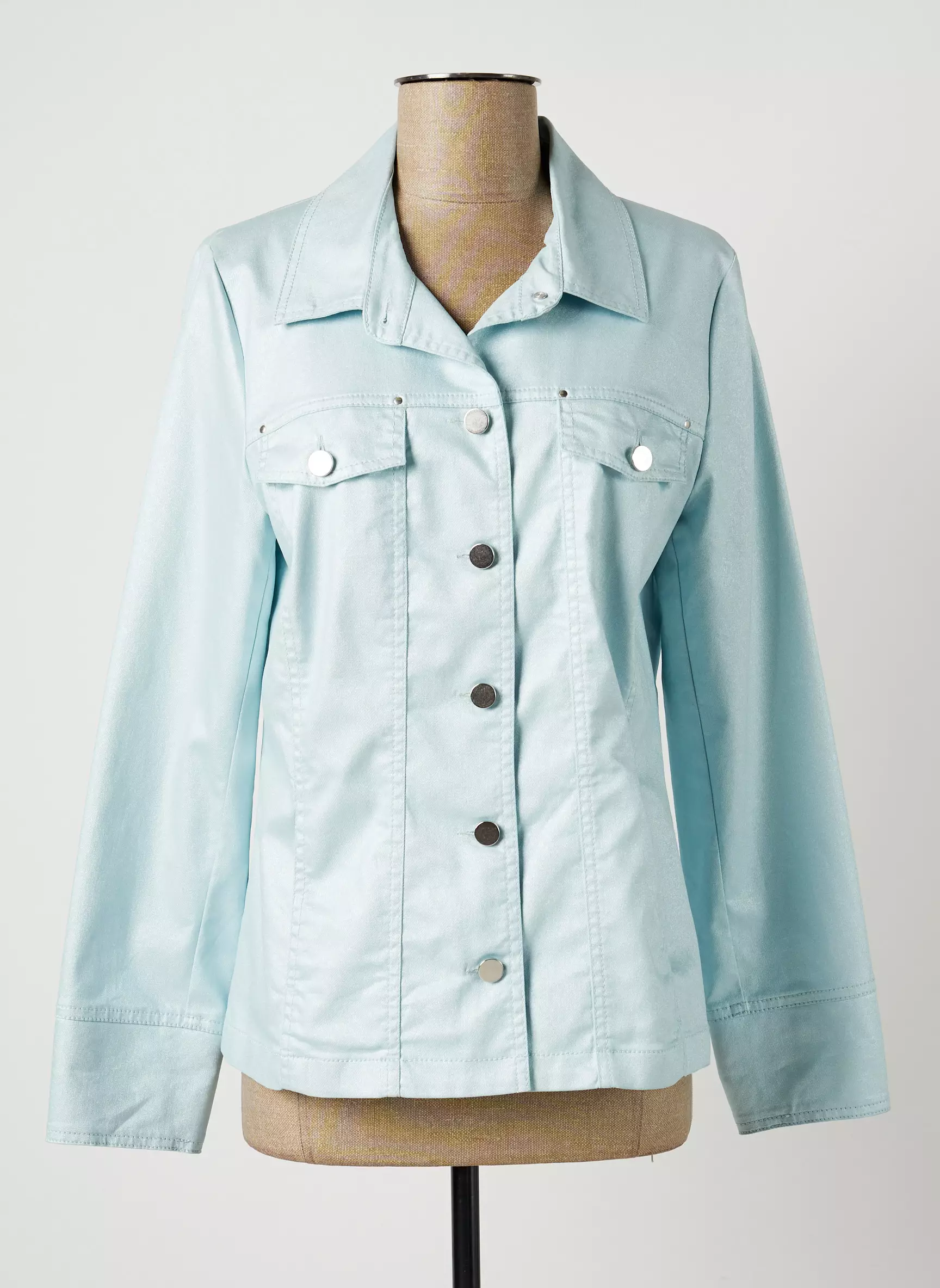 Pauporte Vestecasual Femme couleur bleu