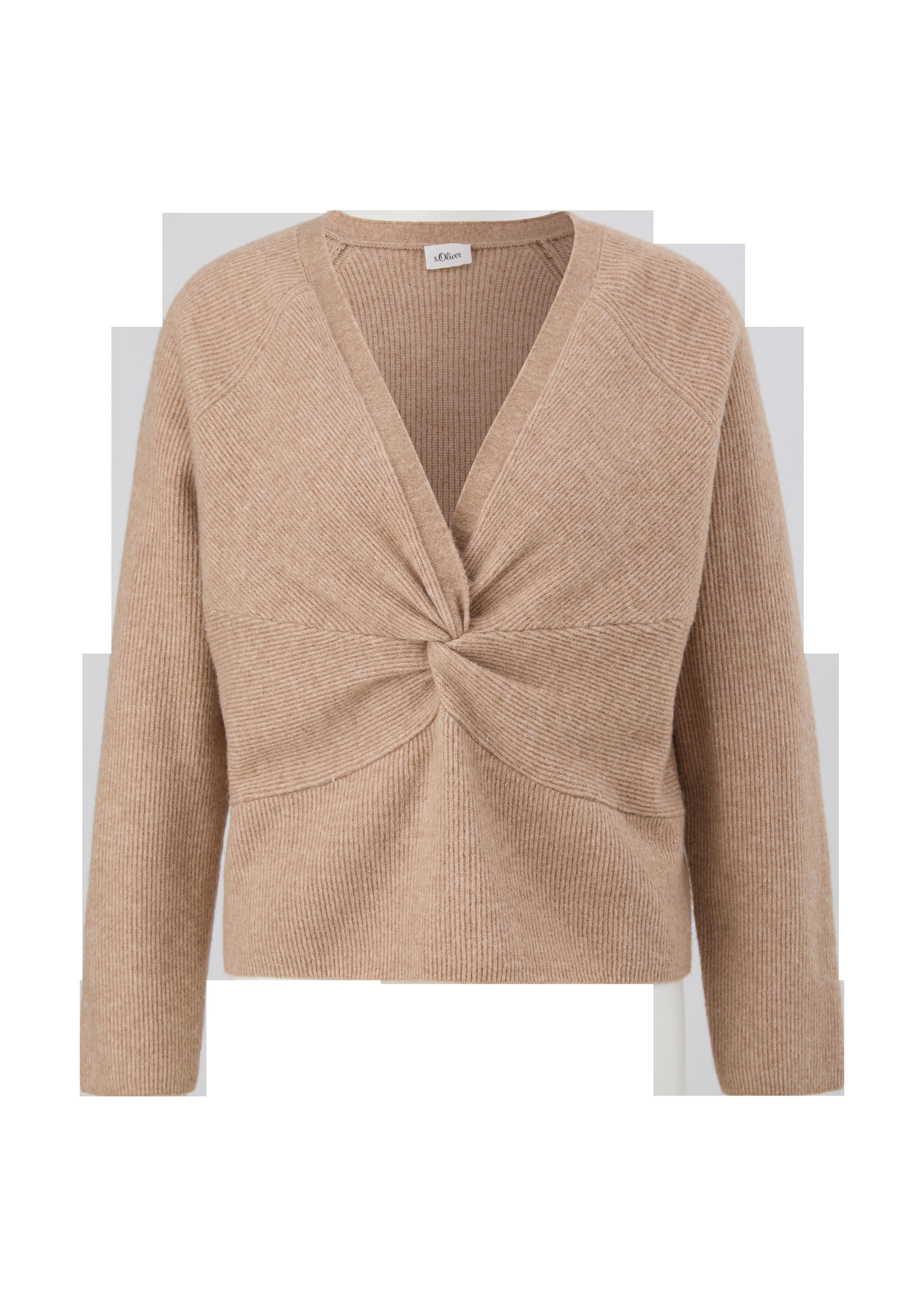 Strickpullover aus Wollmix  2120324-84X5