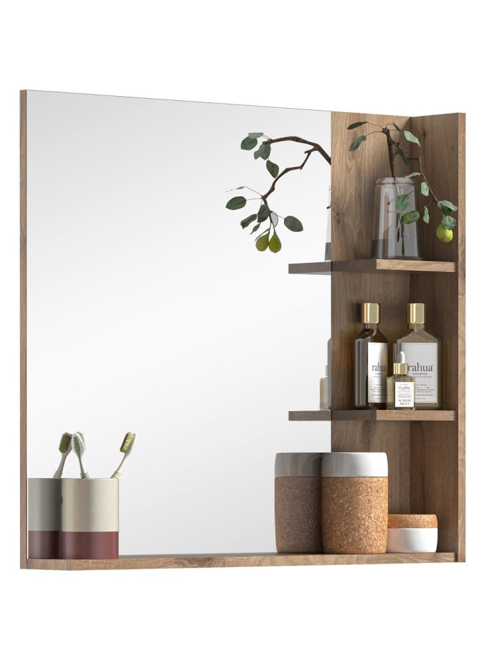 ebuy24 Badspiegel Mason Eiche 79 x 14 cm günstig kaufen onesize
