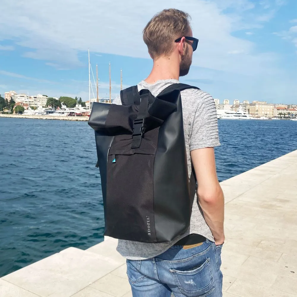 aporti Rolltop Anzio L - Schwarz