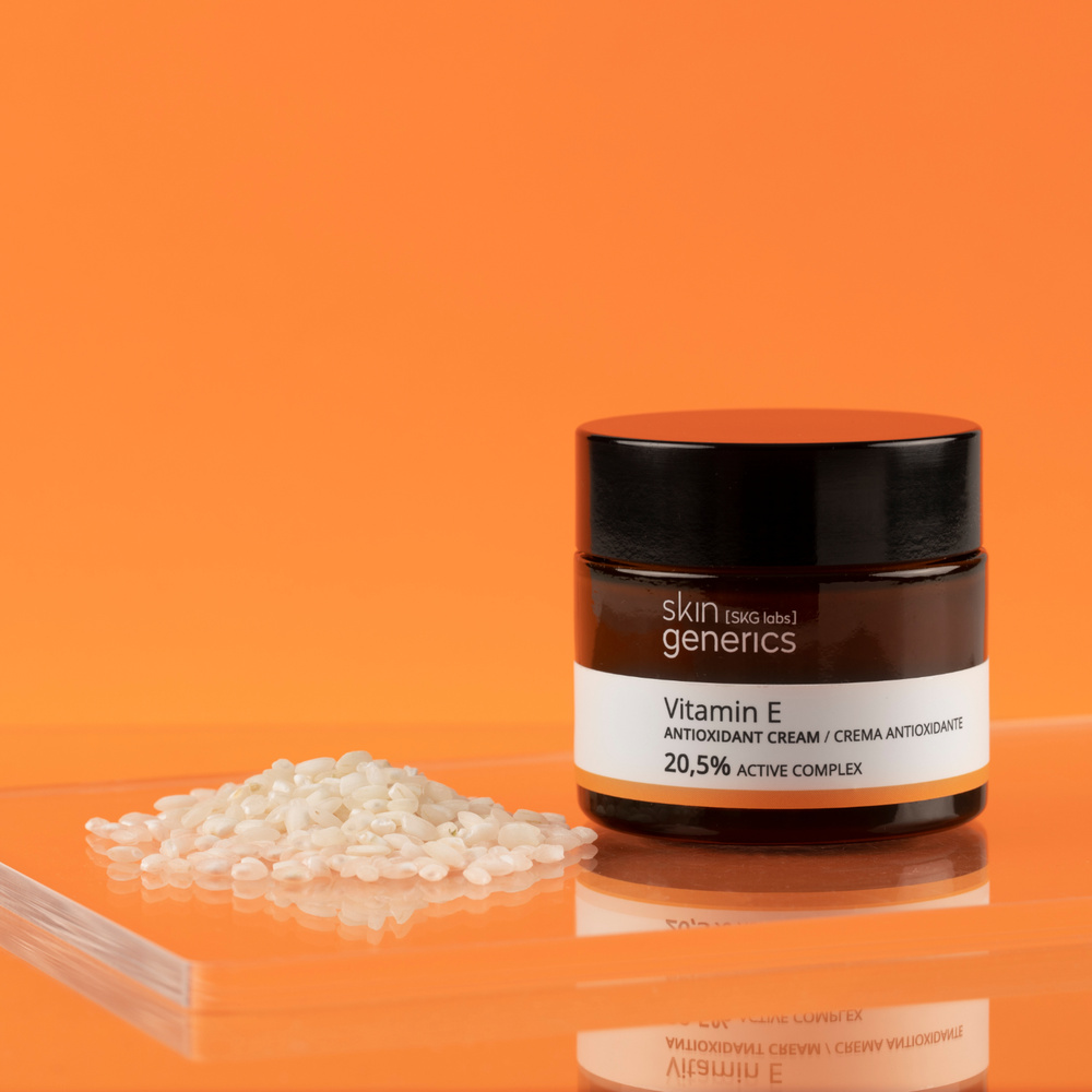 skin generics Crème Antioxydante Eclat à la Vitamine E Soin Visage