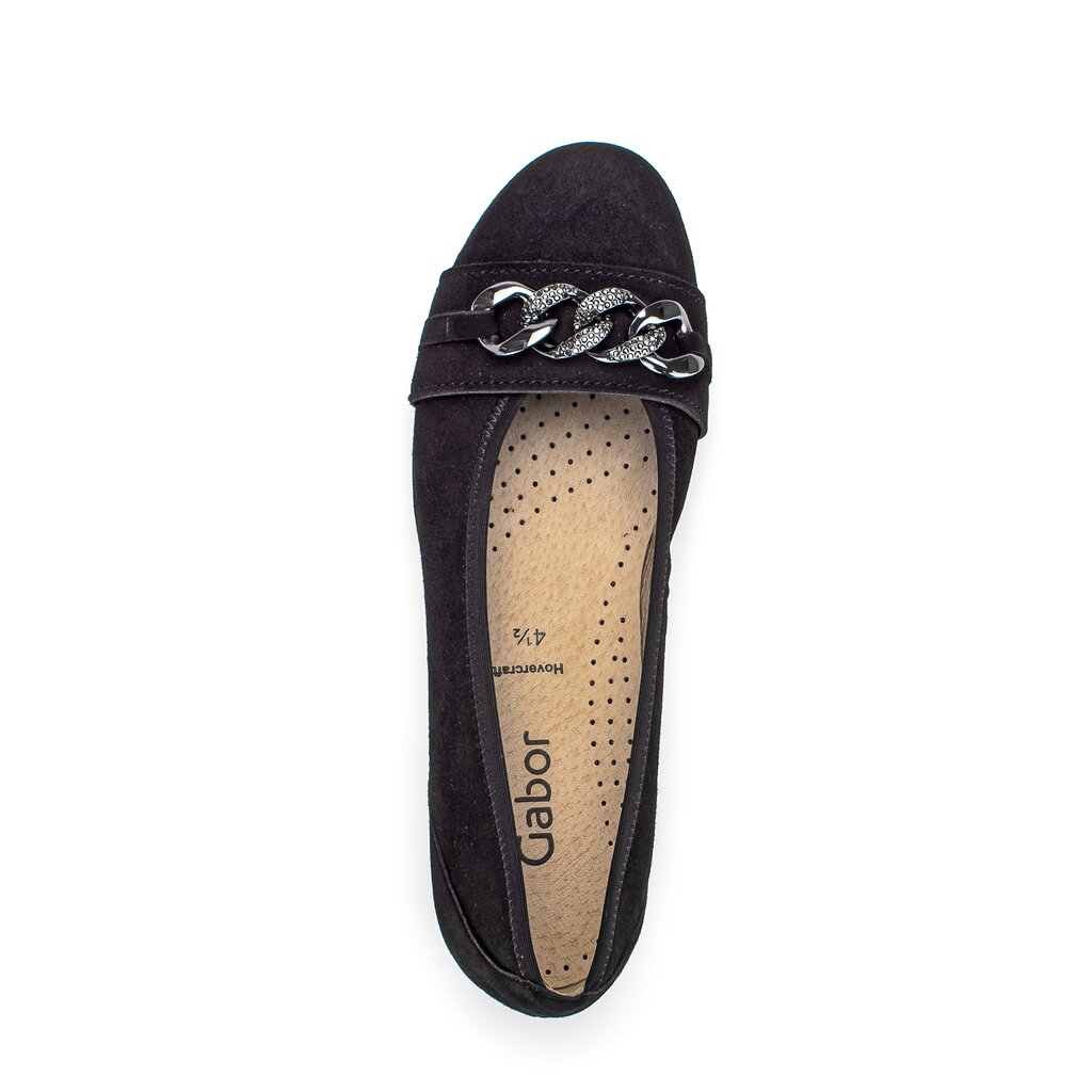 Gabor fashion Sportliche Ballerina schwarz
