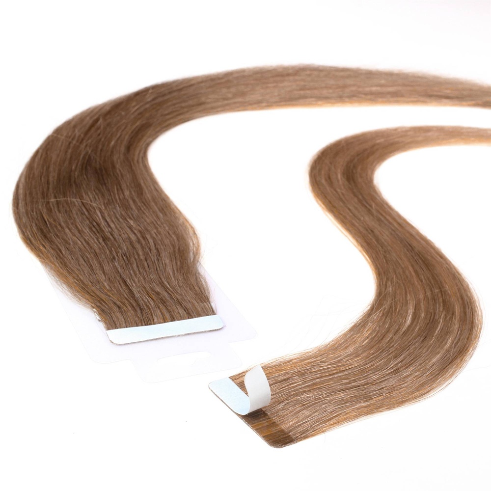 hair2heart Extensions adhésives cheveux naturels #10 blond balayage extensions