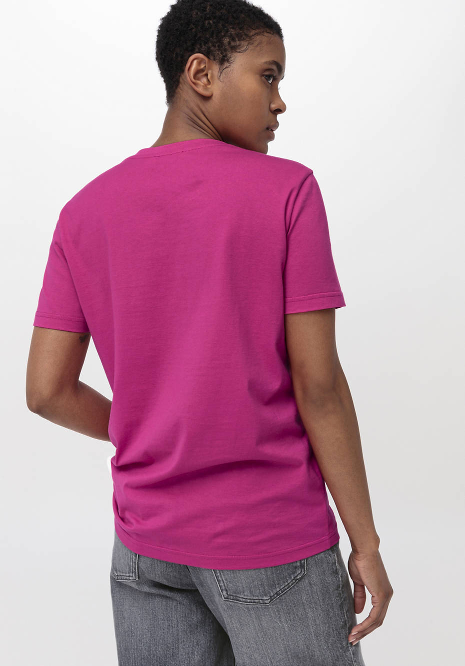 Kurzarm-Shirt aus reiner Bio-Baumwolle