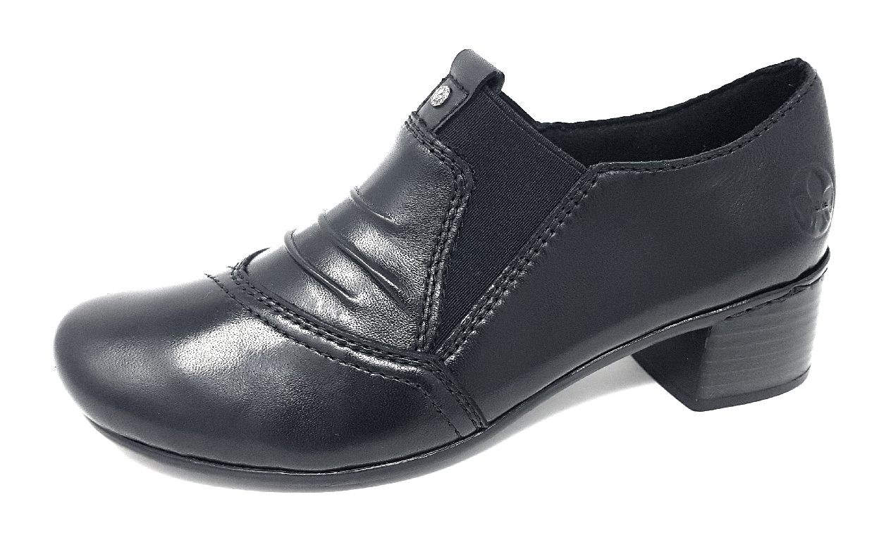 Rieker lugano turin weite F 41657-00 Schwarz schwarz