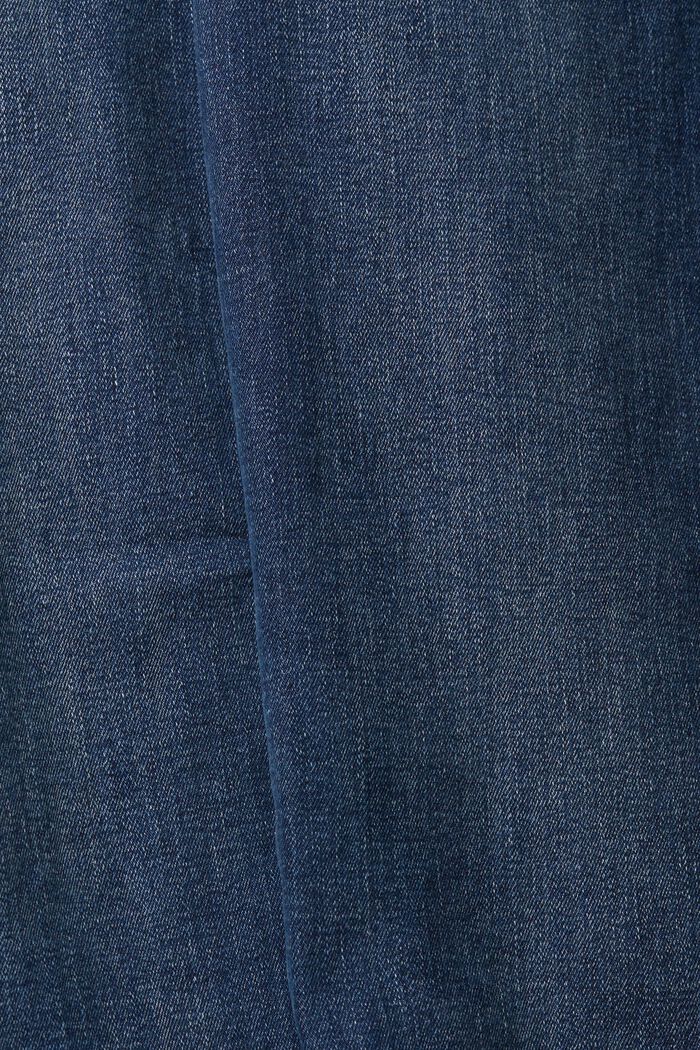 Jeans mit geradem Bein und mittlerer Bundhöhe