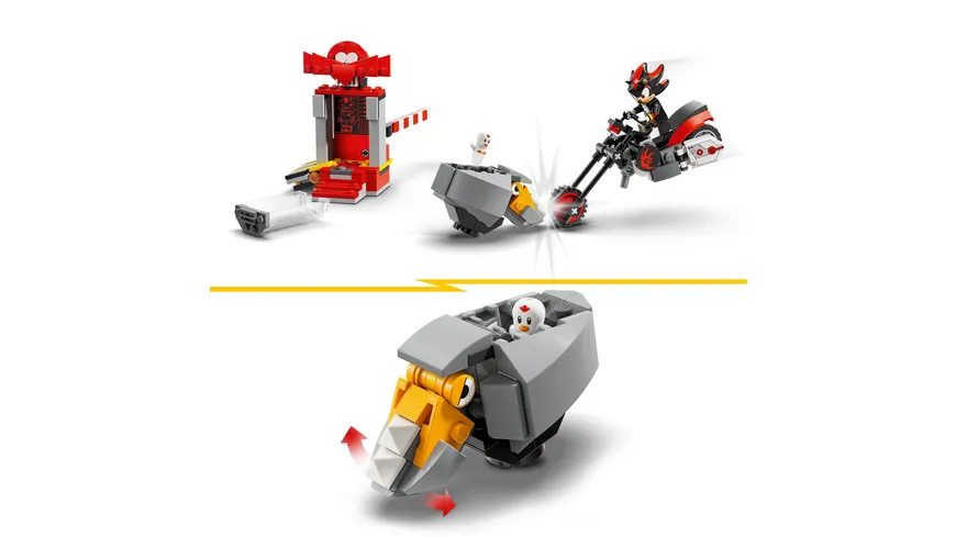 LEGO Sonic the Hedgehog 76995 Shadow the Hedgehog Flucht