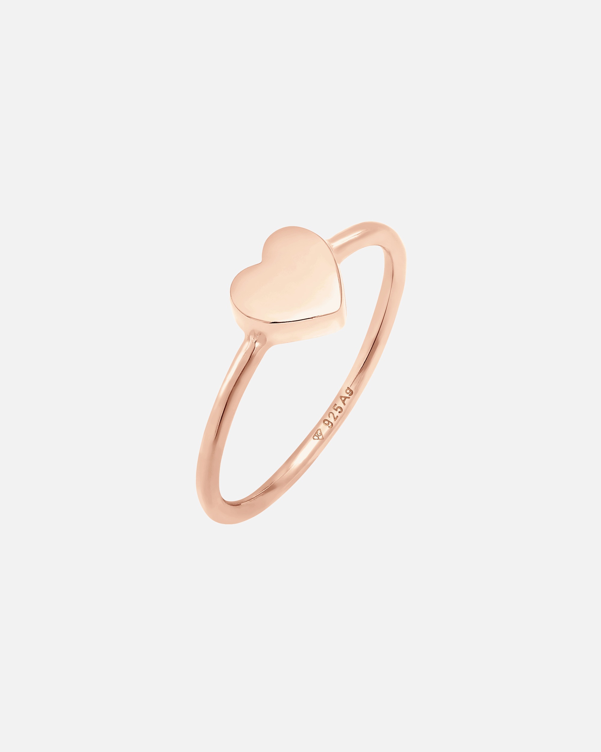 Colgante Elli para mujer con forma de corazón y filigrana en plata de ley 925.