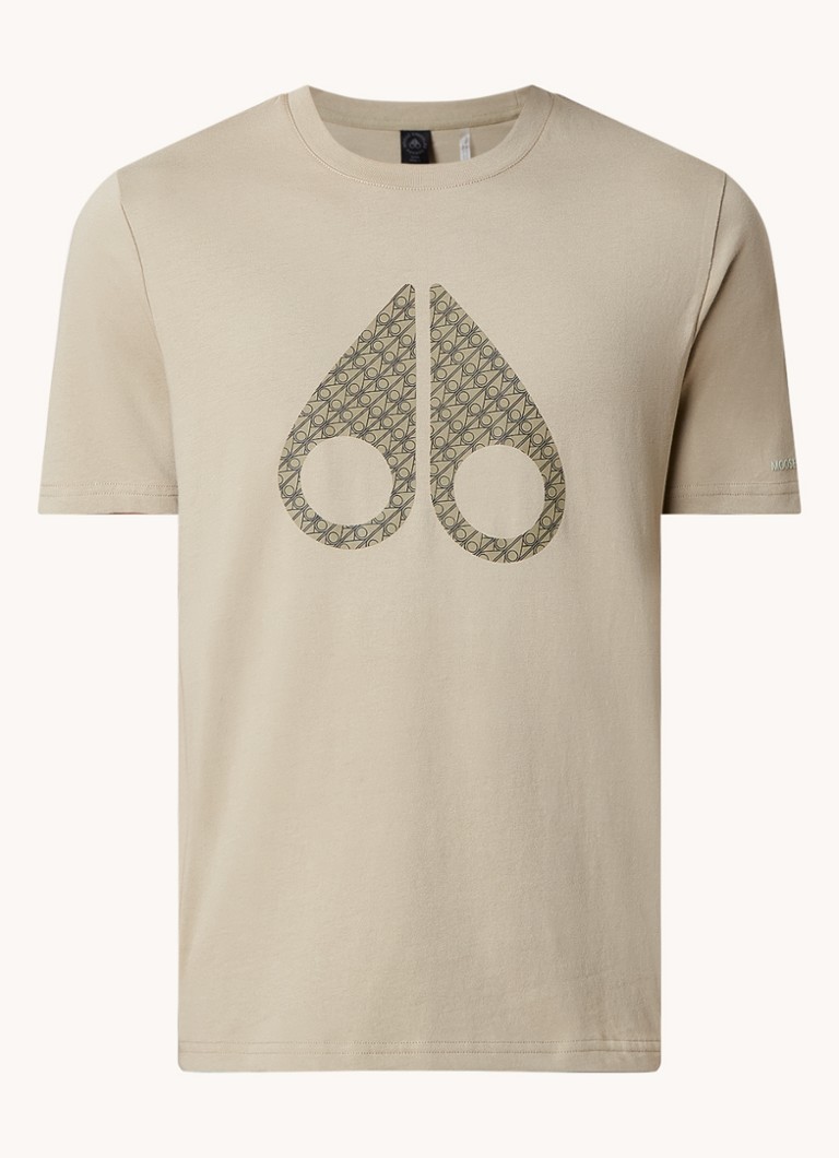 Tricou Moose Knuckles Chamblee cu imprimeu logo