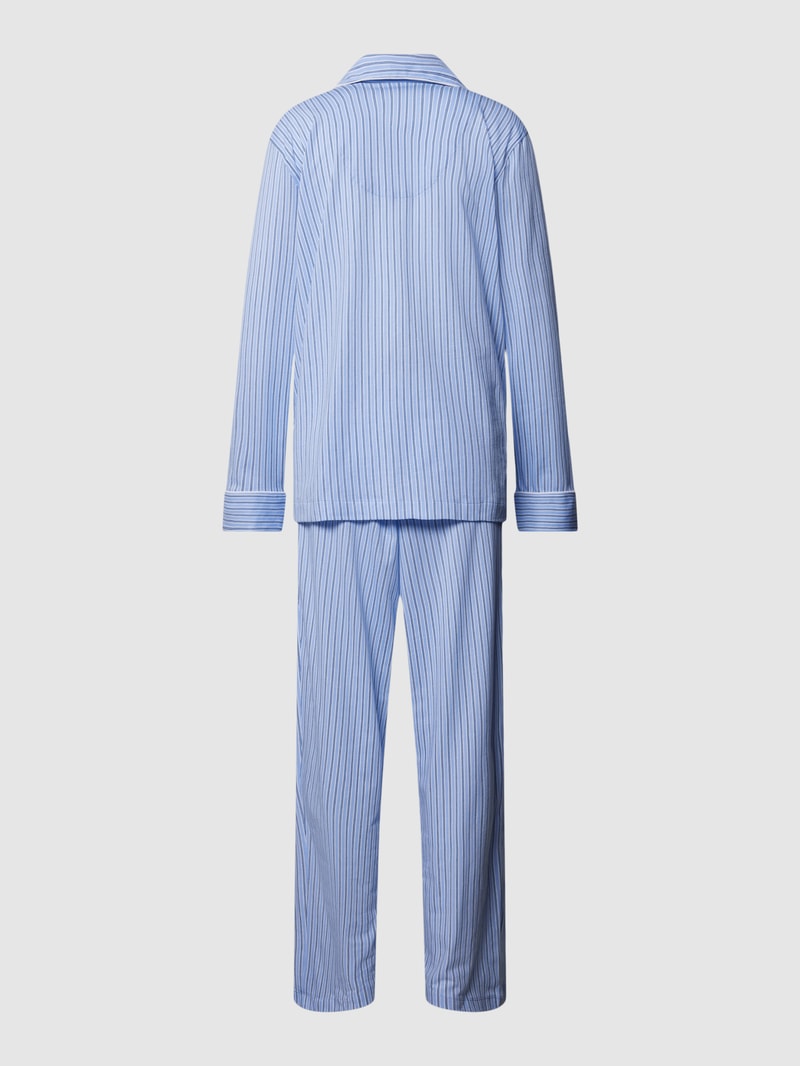 Pyjama mit Streifenmuster in bleu