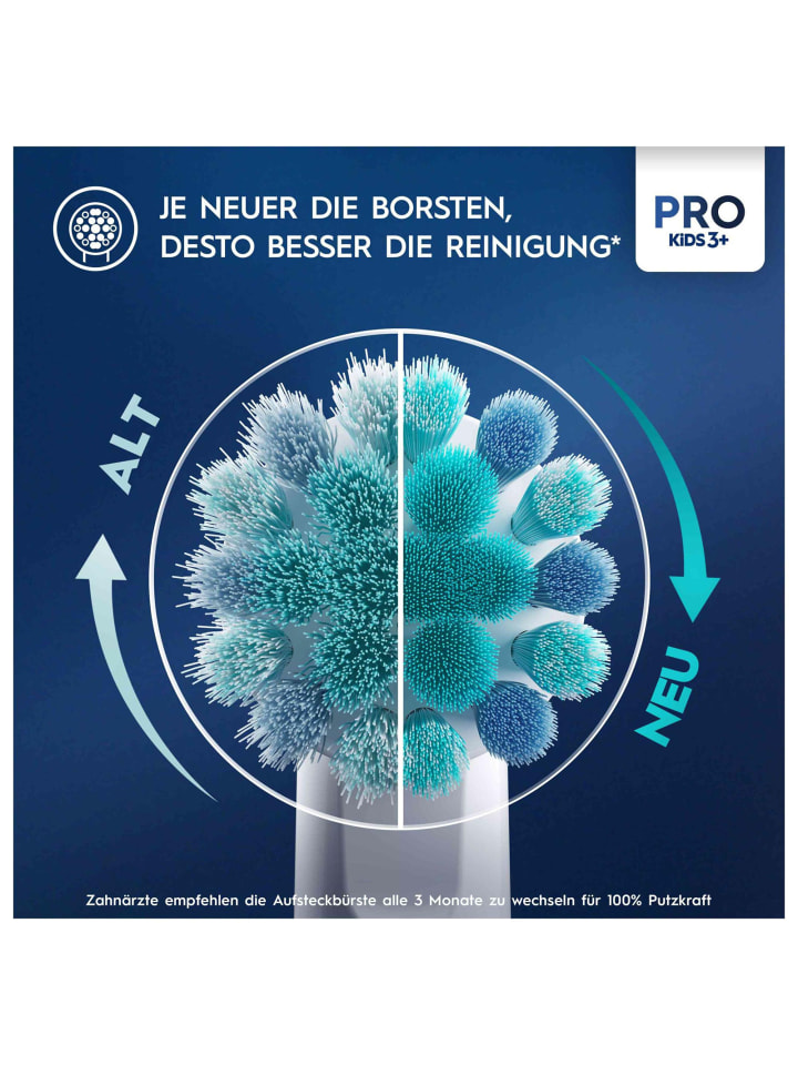 Oral-B Zahnbürste Pro Kids Disney Frozen in Blau günstig kaufen onesize