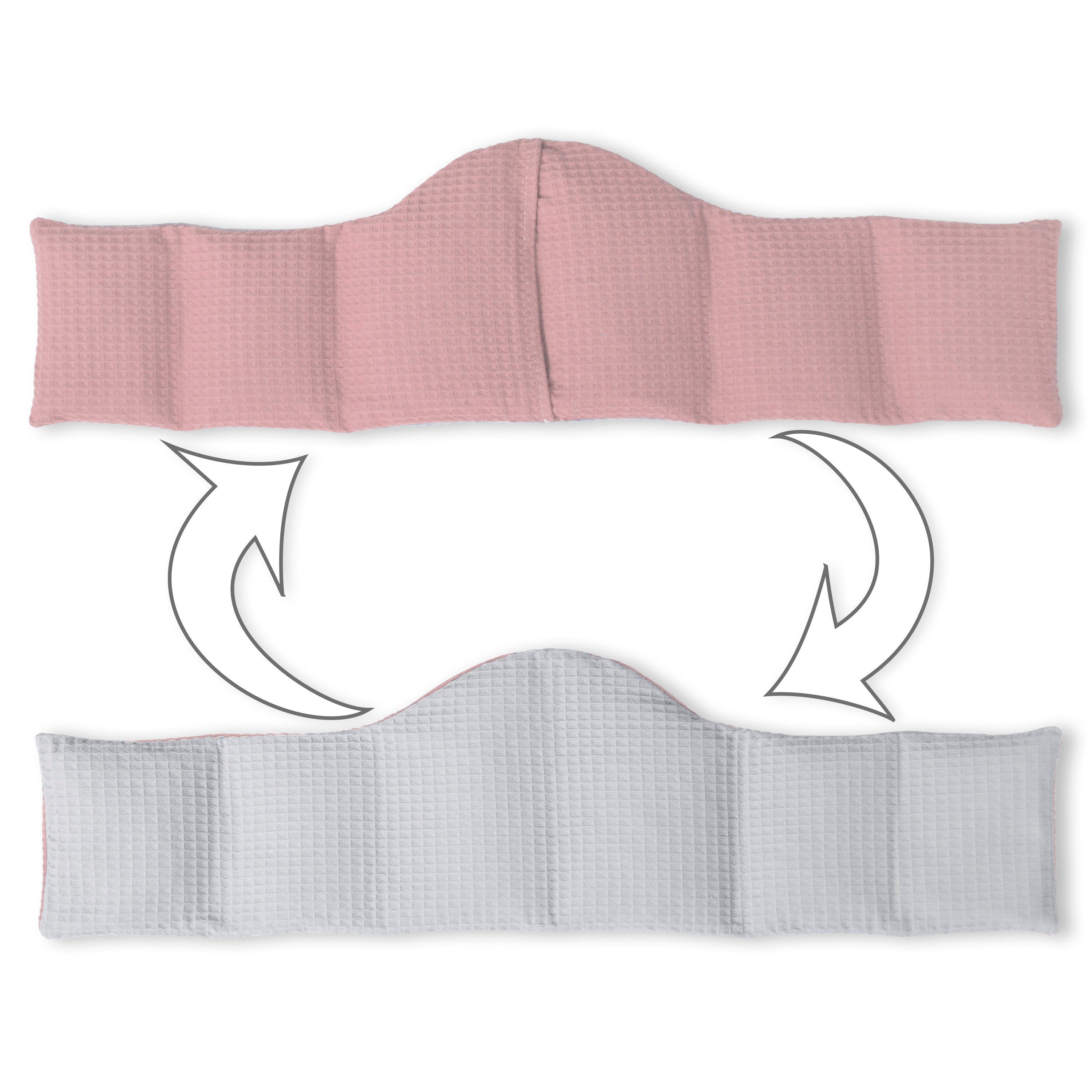 Amilian Kirschkernkissen (Made in EU) ca. 75 x 15cm; Wärmekissen; Wärmekompresse; Körnerkissen; Kirschkernsack; Kirschkern; Kissen für Kinder, Erwachsene, ideal als Massagekissen; Kältekissen; Waffel, Wärmekissen, Wärmekompresse, Massagekissen, Kälte
