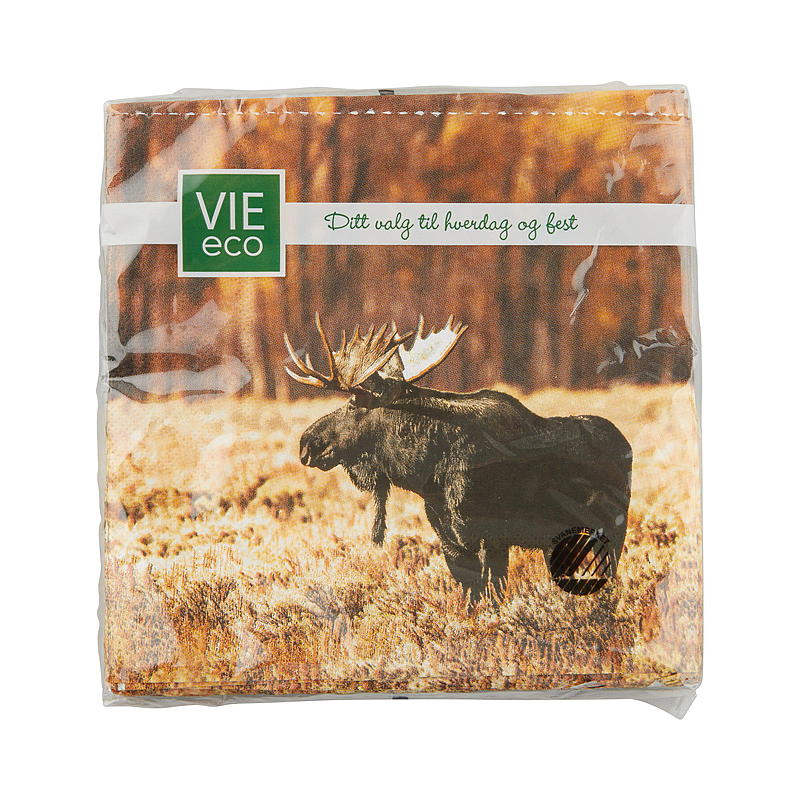 Vie Eco Servietter 20-pk 33x33 cm, Høst