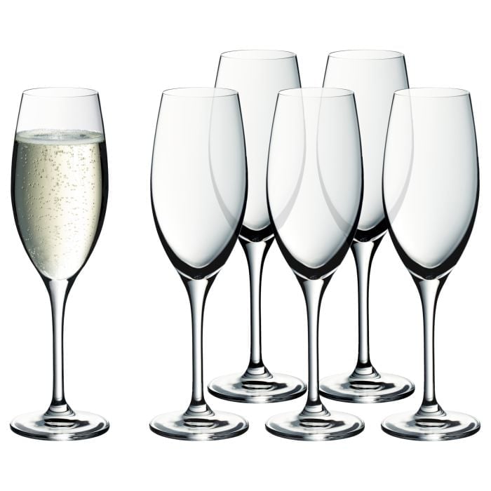 EasyPlus Champagnerkelche, 6 StÜck