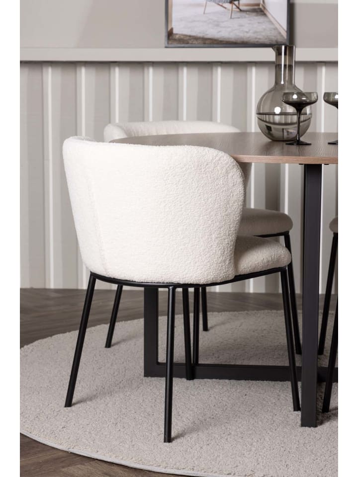 ebuy24 Essgruppe Durango 22 (5-teilig) Nussbaum 120 x 120 cm günstig kaufen onesize