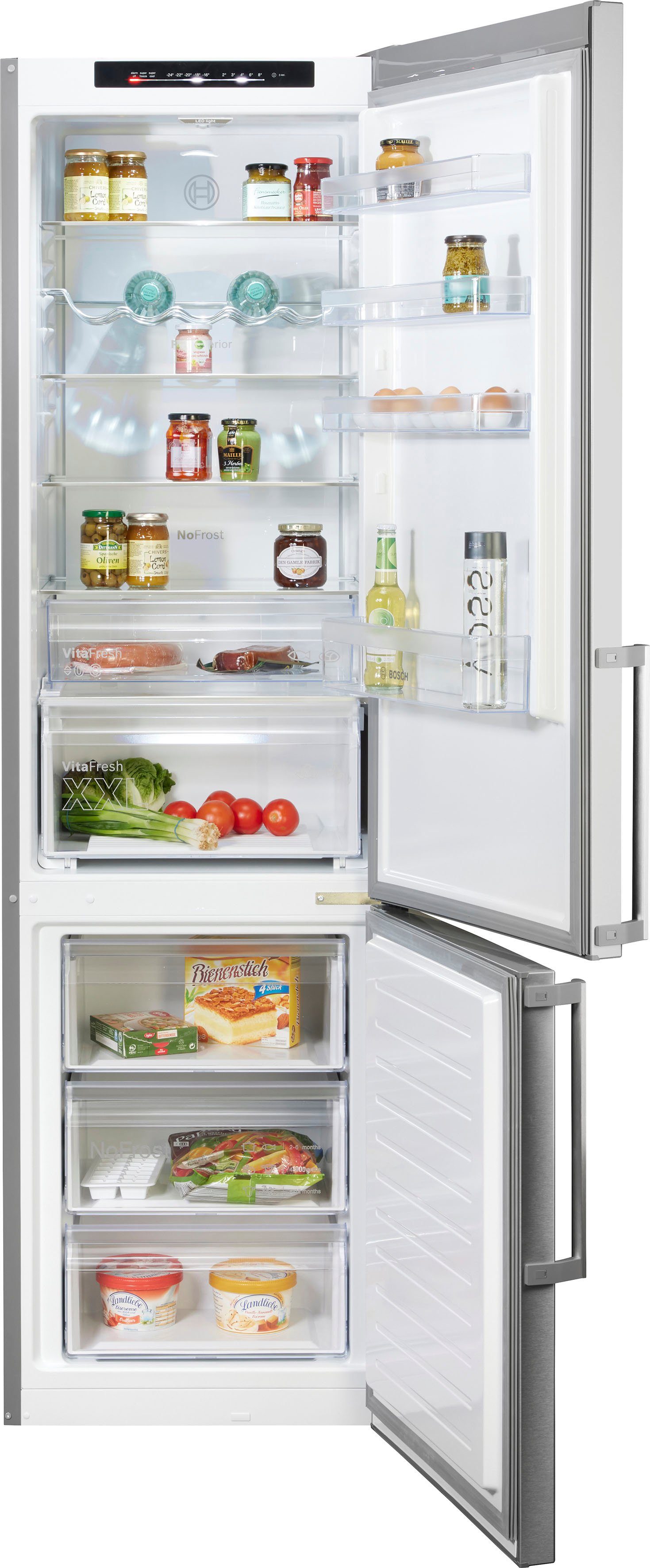 BOSCH Kühl-/Gefrierkombination KGN39VIBT, 203,0 cm hoch, 60,0 cm breit