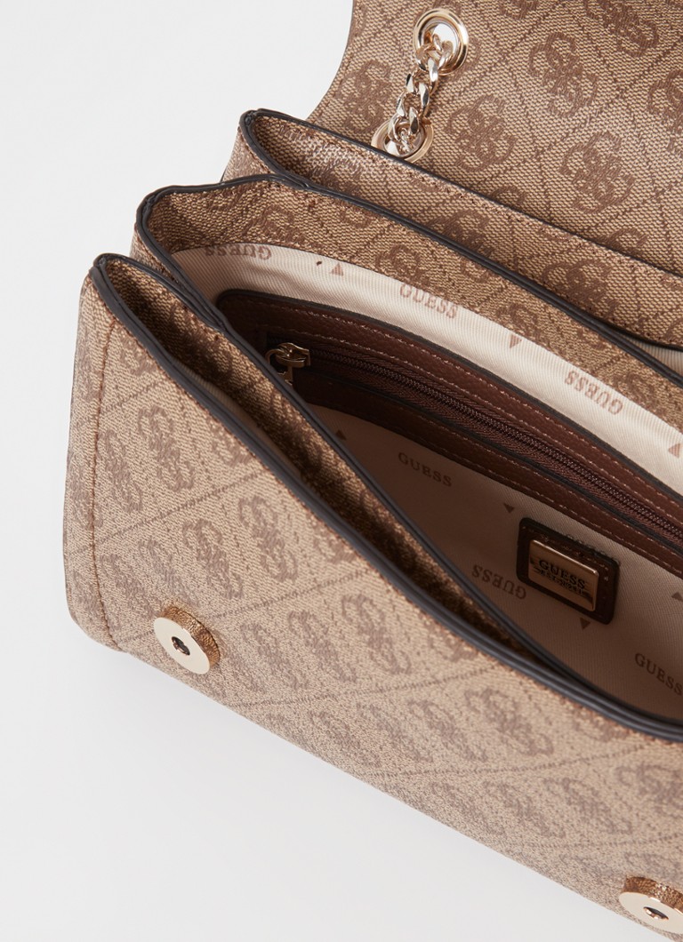 Borsa a tracolla GUESS Noelle con stampa logo