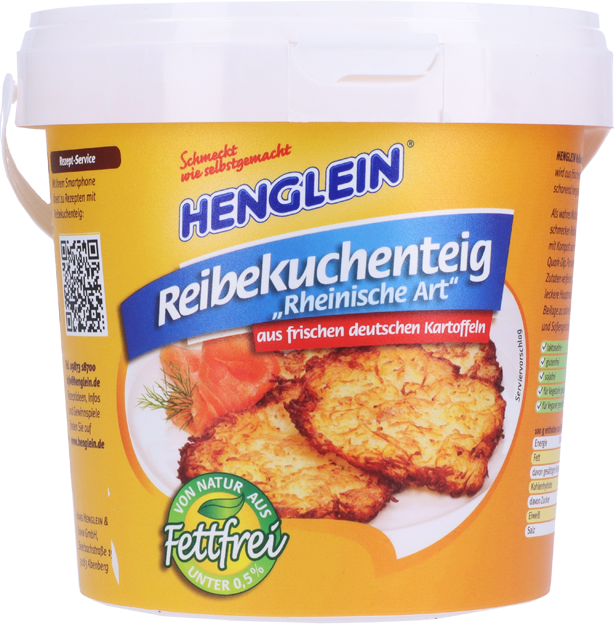 Henglein Reibekuchenteig Rheinische Art