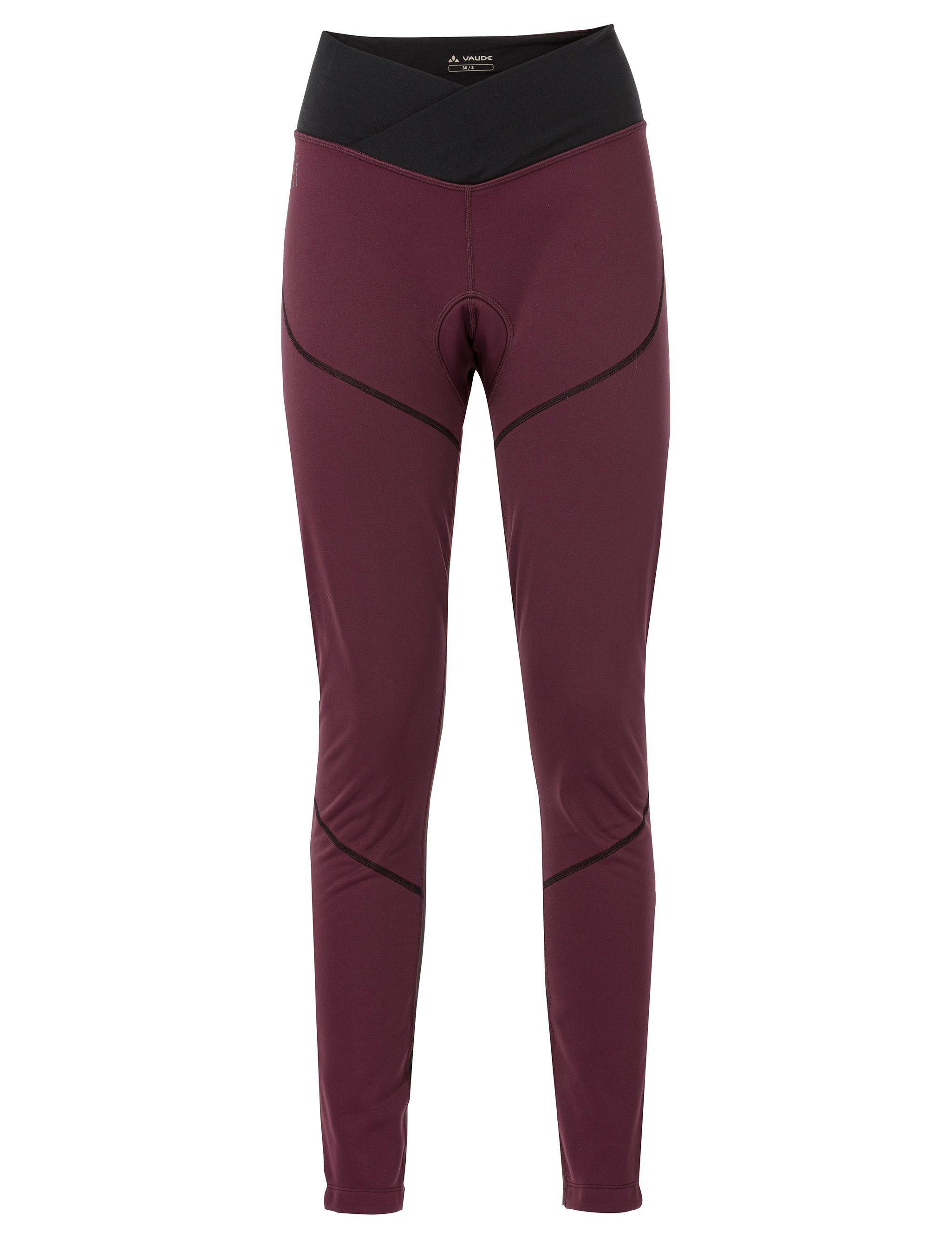 VAUDE Funktionshose Women's Posta Warm Tights (1-tlg) Grüner Knopf