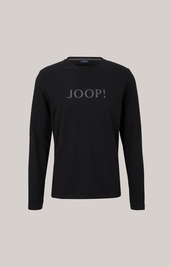 Loungewear Longsleeve in Schwarz