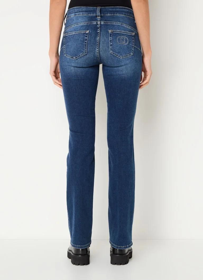 Liu Jo Mid waist bootcut jeans with stretch