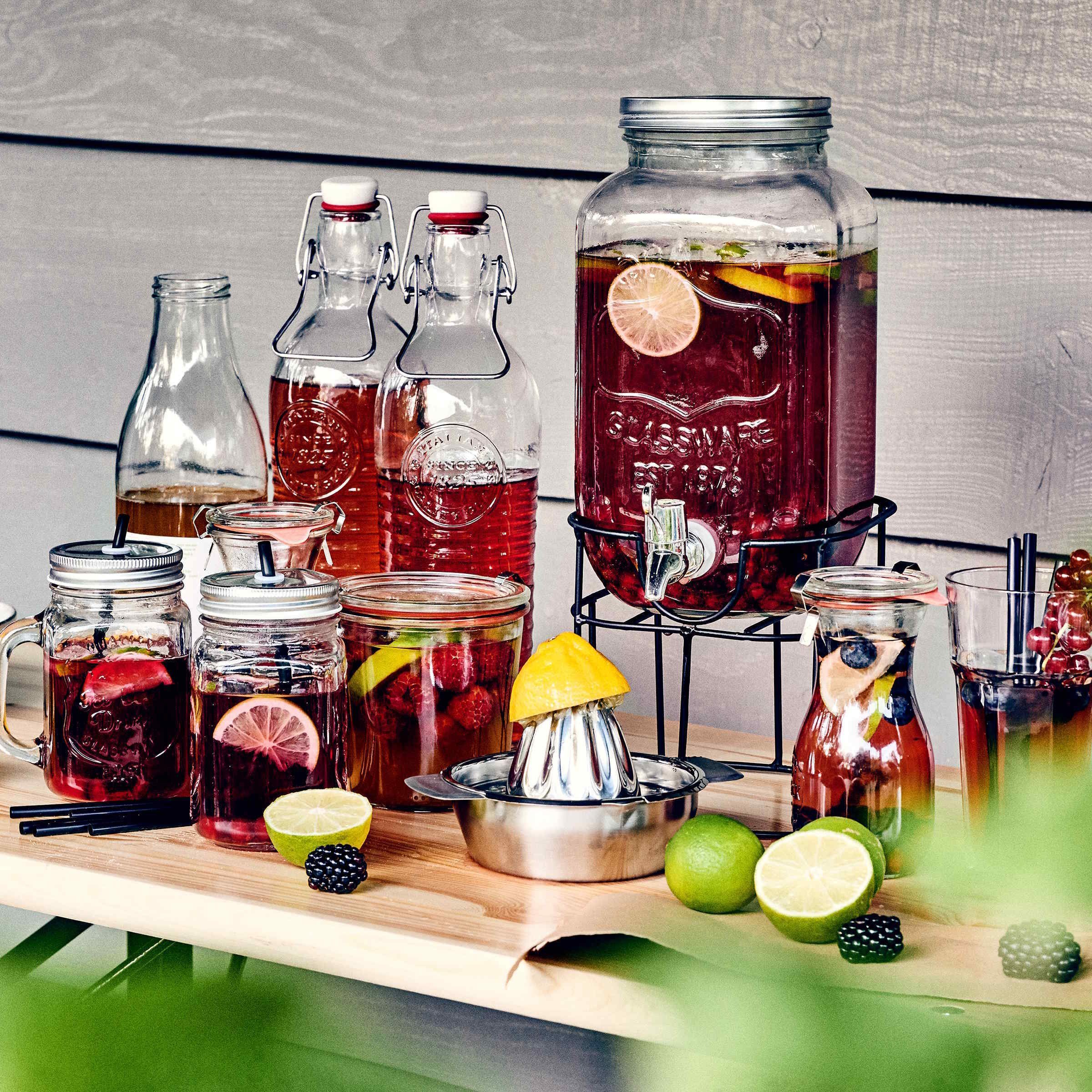 BUTLERS Zitruspresse MENUETT Fruchtpresse mit Schale