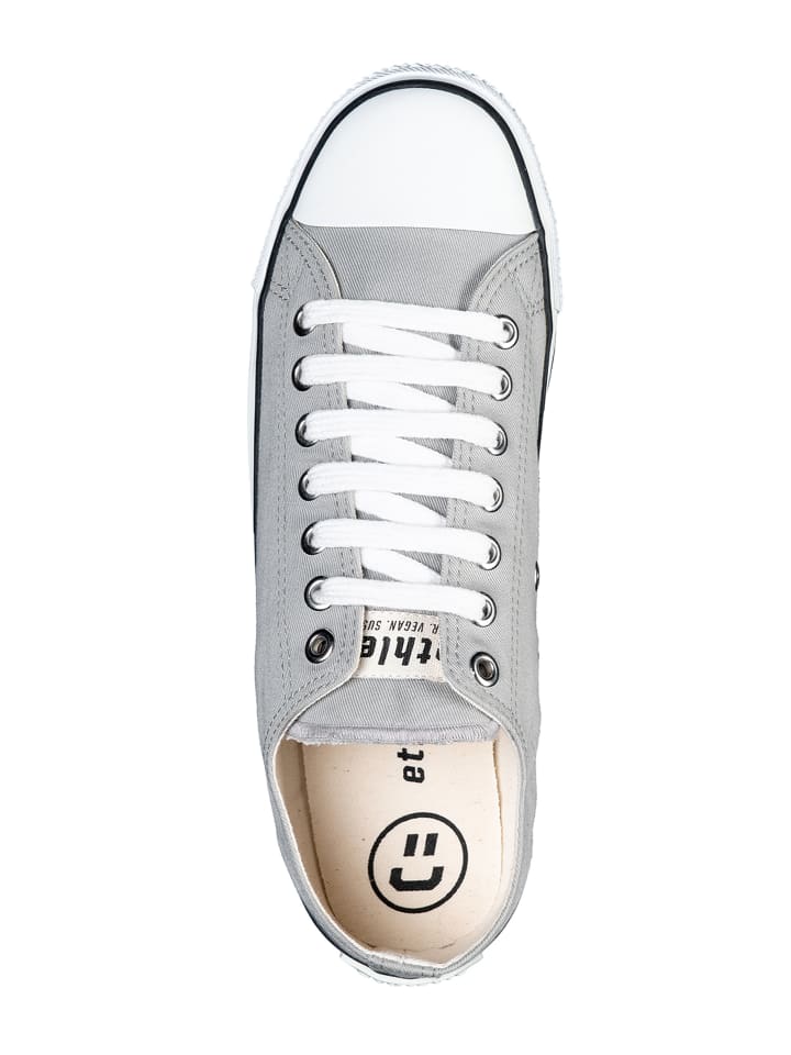 ethletic Sneaker Fair Trainer White Cap Lo Cut in urban grey | just white günstig kaufen