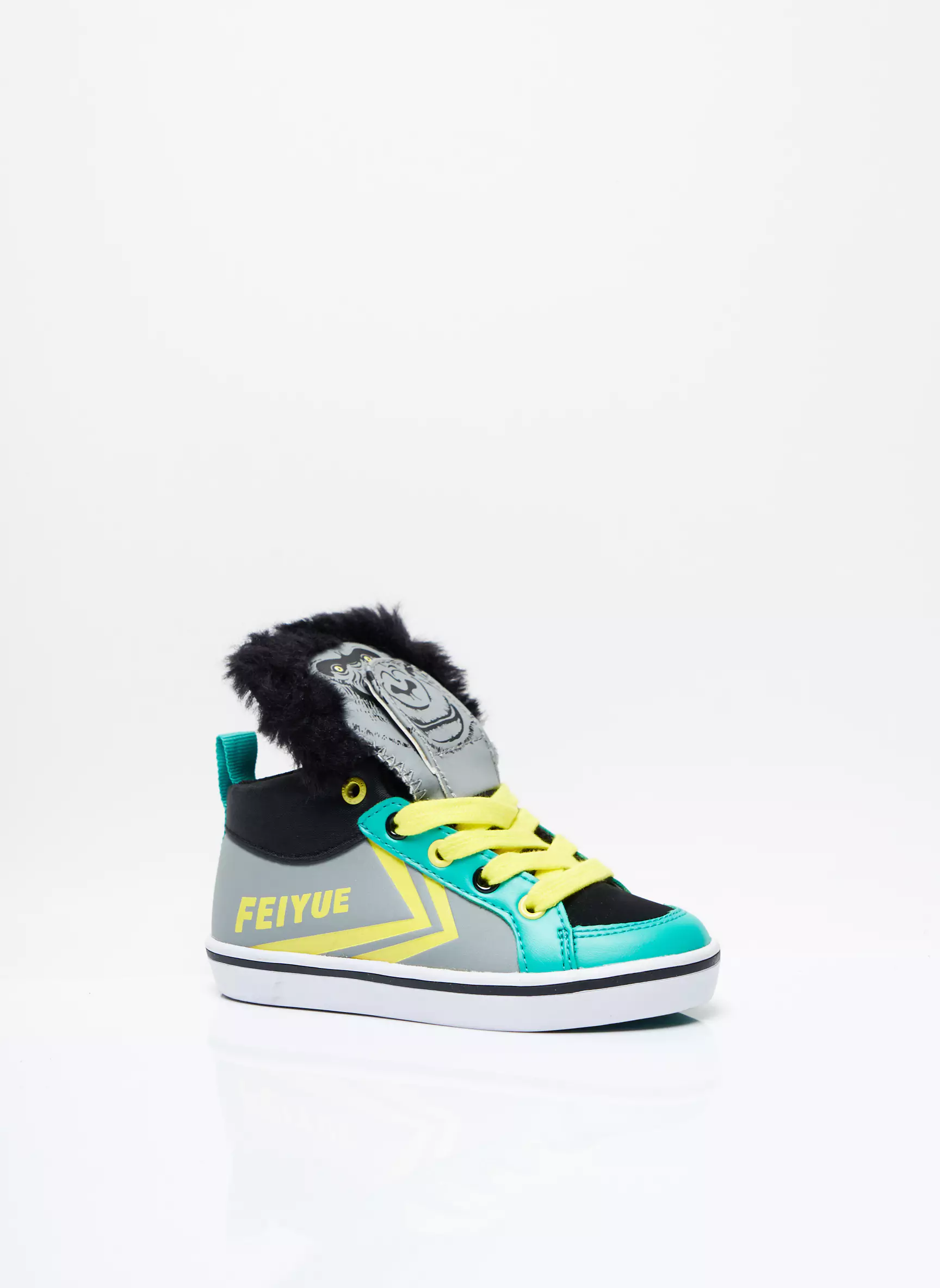Feiyue Baskets Garcon couleur gris